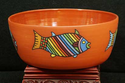 Fish Motif Bowl
